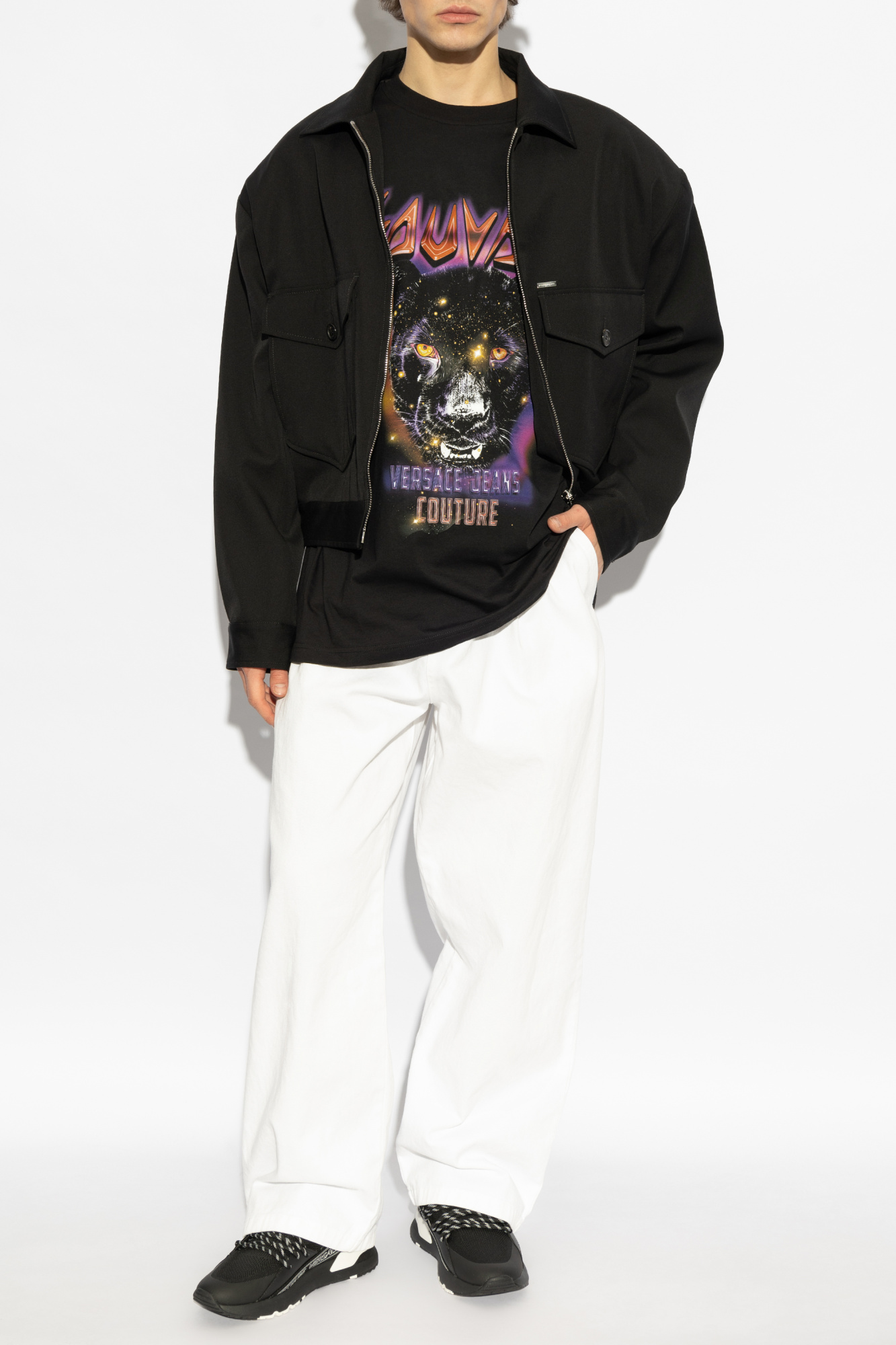 Versace Jeans Couture Printed T-shirt | Men's Clothing | Vitkac